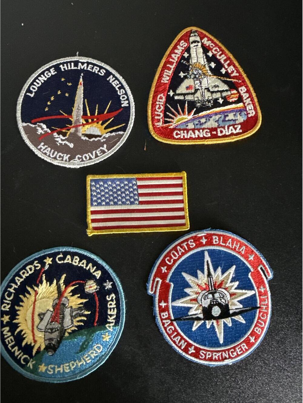 USA NASA Space Program Shuttle patches